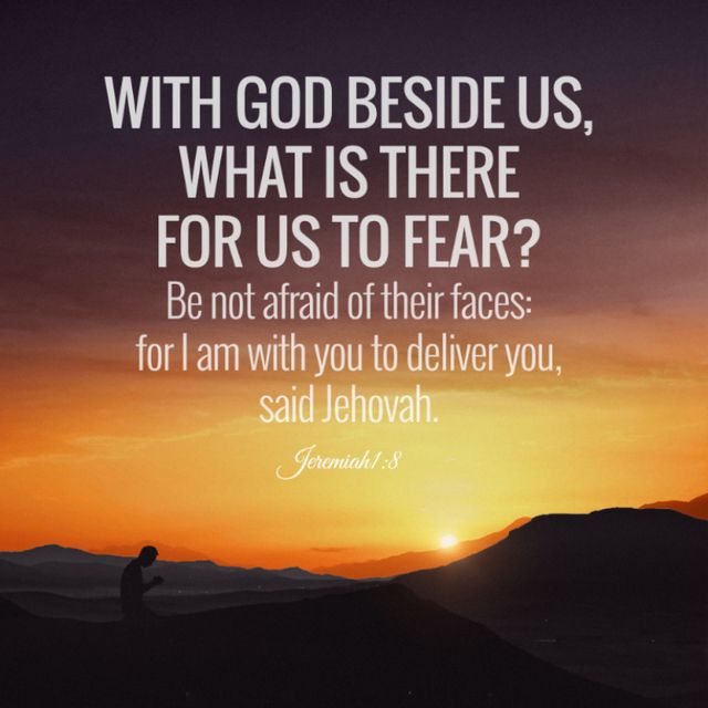 WITH GOD BESIDE US, WHAT IS THERE FOR US TO FEAR? – The Church of Dawn ...